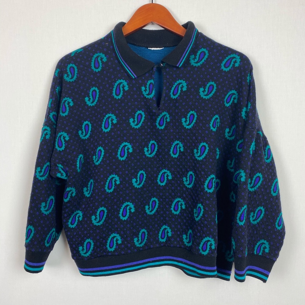 Vintage Paisley Pattern Sweatshirt